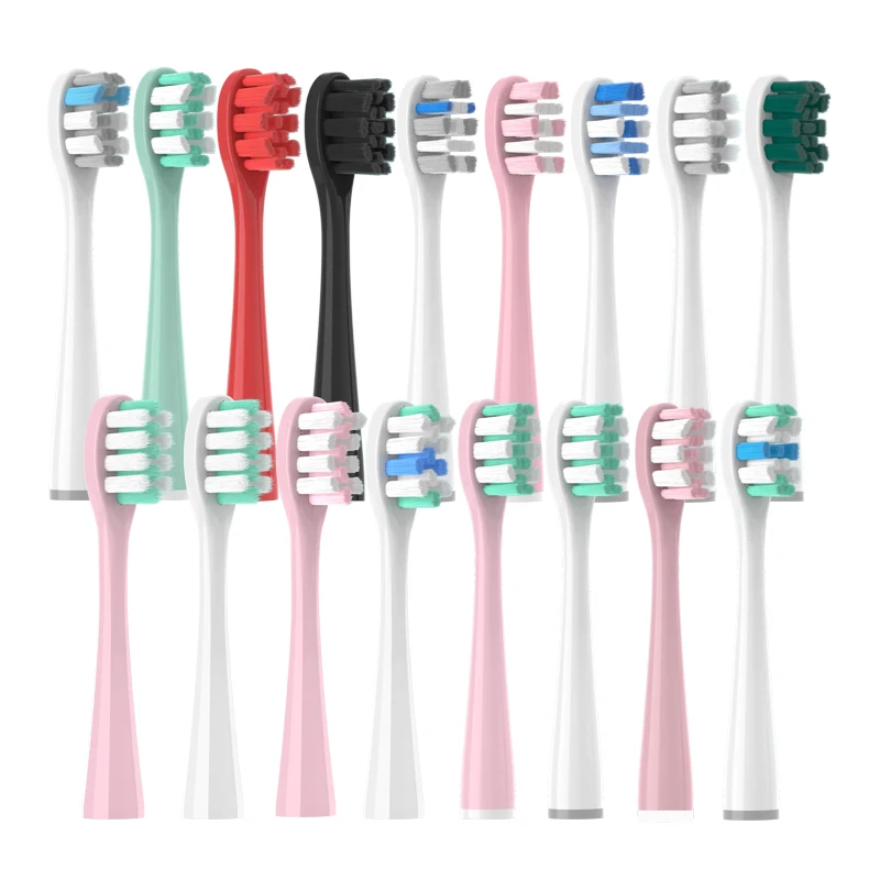 10PCS Vacuum Replacement Brush Heads for Usmile Y1S/Y4/U1/U2/U3/P1/P4 Soft DuPont Sonic Electric Toothbrush Clean Nozzles