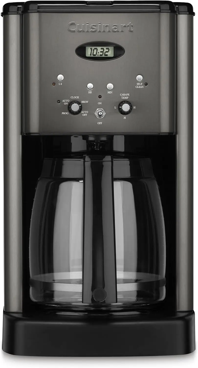 

12 Cup Brew Central Maker Coffee Maker, Black Stainless Steel, DCC-1200BKSNAS
