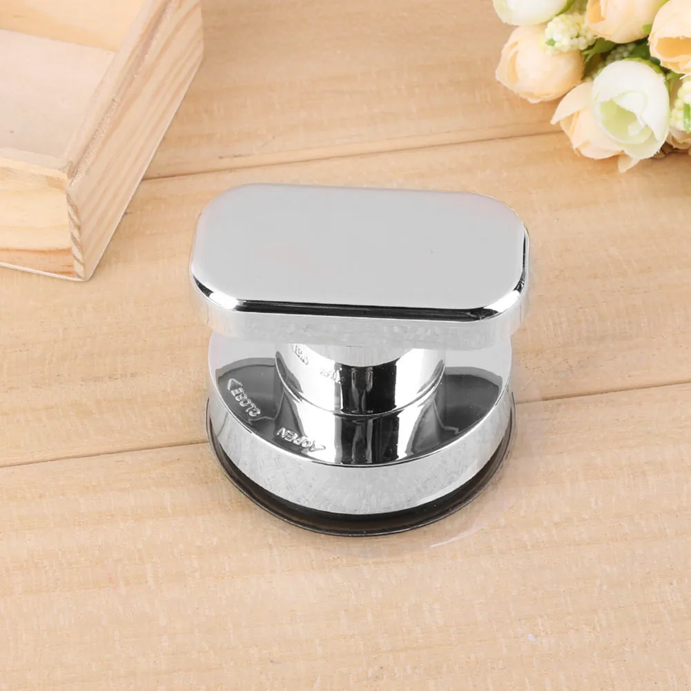 Sliding Door Handle Suction Cup Door Locks Cabinet Pulls Self-adhesive Practical Multi-function for Home Bathroom Kitchen