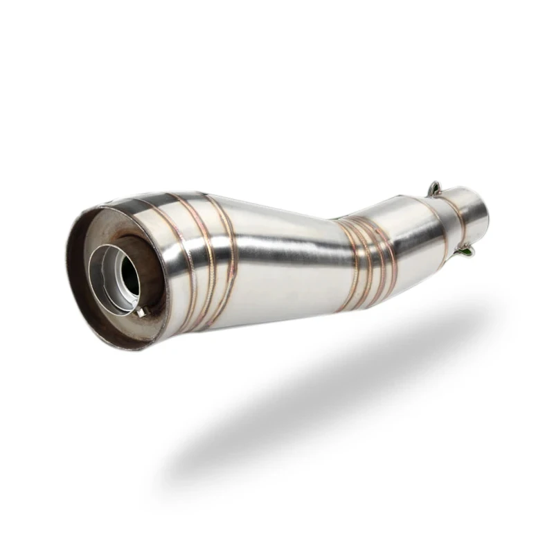 Universal 51MM Slip On Motorrad GP Auspuff Motorrad umgerüstete Lokomotive k7k8z800 ZX6R gerades Auspuffrohr großes Displaceme