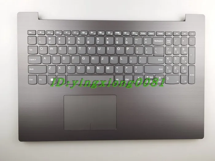 Capa de teclado com descanso de palma para notebook Lenovo, C-Case, Touchpad, 320-15, 330-15, 5CB0R16703, 5CB0N86311, Novo