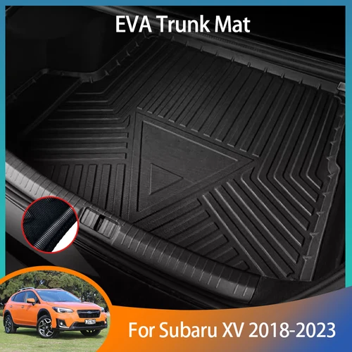 Para Subaru Crosstrek XV 2018 2019 2020 2021 2022 2023 alfombrilla para maletero de coche almohadilla protectora impermeable accesorios Material EVA