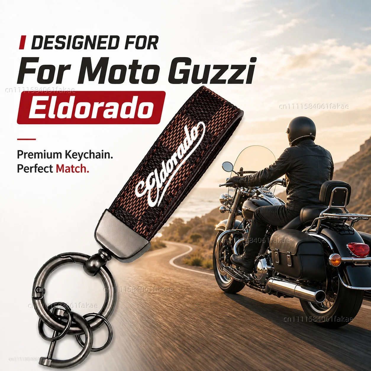For Moto Guzzi Eldorado 2015-2020 Cruiser  Motorcycle Keychain Custom Logo Gift for Rider Men Women