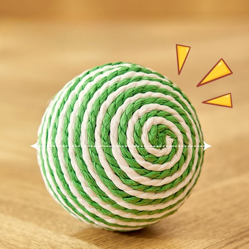 ألعاب القطط، كرات السيزال، أعواد إغاظة القطط، يمكن للقطط أن تستمتع بأنفسهم، طحن أسنانهم، طحن مخالبهم، ماكساوندز #6