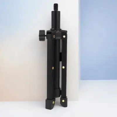 

Desktop Microphone St Foldable Tripod 3 8 Thread Black Color Portable Mic Holder for Live Broadcast Recording Video Blogging