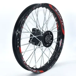 1.40-14 Front Rims Dirt Pit Bike Wheel Rim Aluminum Circle With Steel Hub 14 inch Off-Road Motorcycle Use