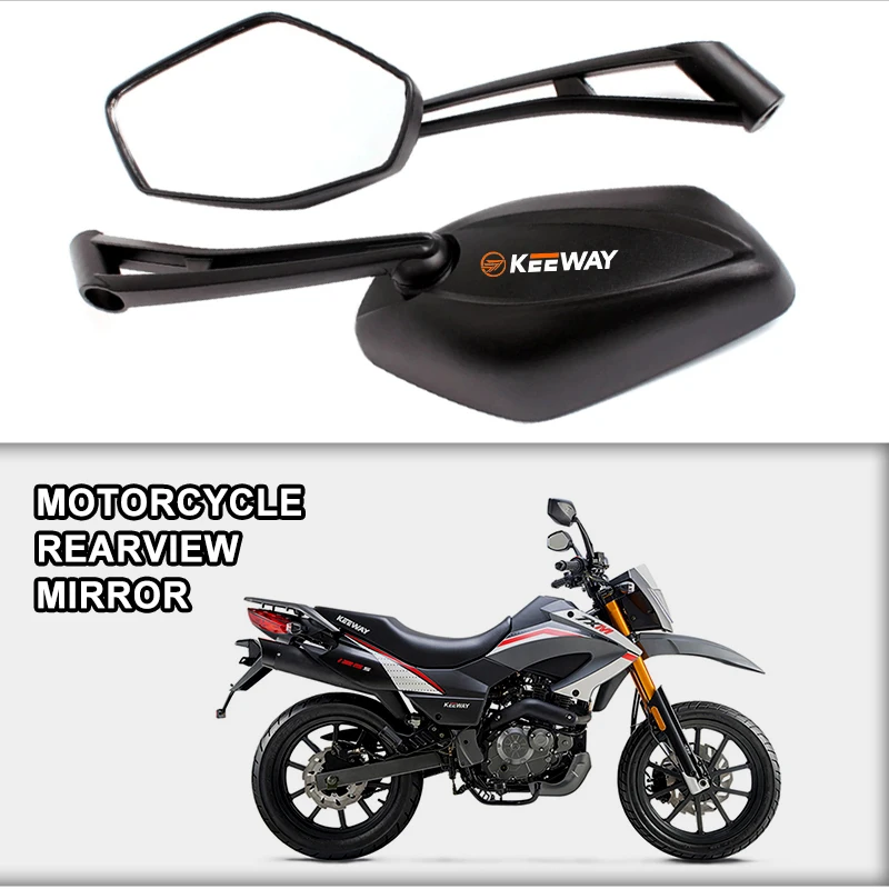Motorcycle Rearview Mirror Side Mirrors Motorbike ATV Scooter Accessorie For Keeway Hurricane RKX RKS Superlight K-Light Vieste