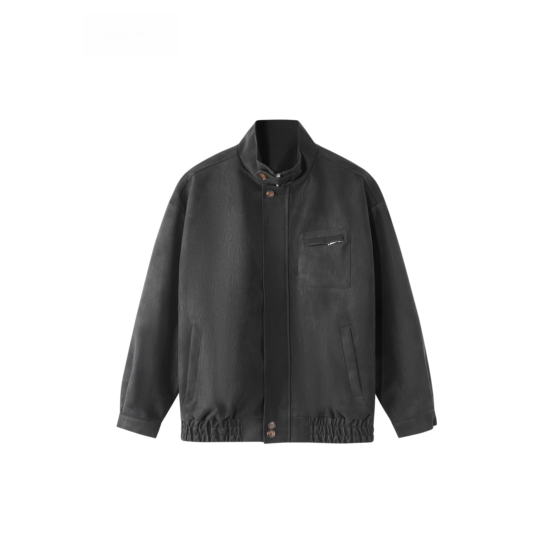 

Мужская вельветовая куртка в стиле ретро, новая, высококачественная, с крутым воротником, для пар, осенняя, свободного кроя, удлиненная