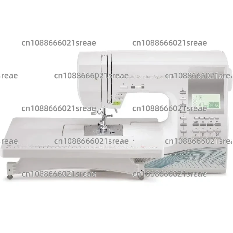 

Швейная и стегальная машина 9960 с комплектом аксессуаров, удлинительным столом — 600 швов и электронным режимом автоматического пилота