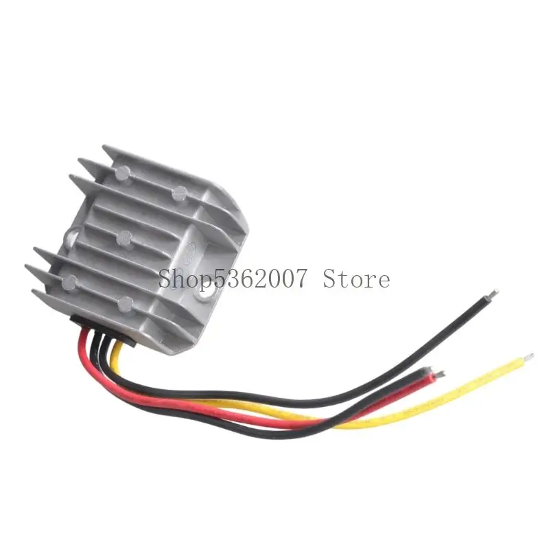 24 فولت إلى 12 فولت 5A 60W محول الألومنيوم محول المقاومة للماء امدادات الطاقة 40JB