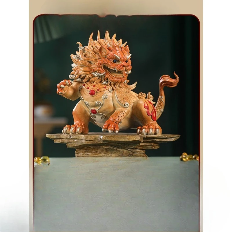 Brass Pixiu ornament home living room office decoration housewarming gift