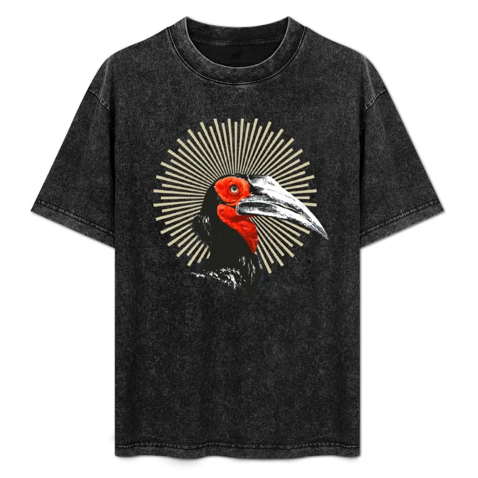 

Hypnotic Hornbill T-Shirt Plus Size Simple Casual Top