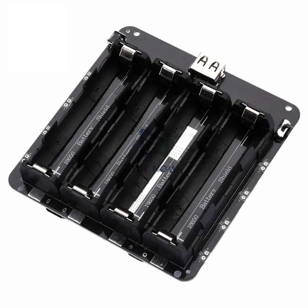 

18650 Li-ion Battery 2X 4X V8 V9 Battery Holder Mobile Power Expansion Board Module 5V/3A 3V/1A Micro USB for Arduino ESP32