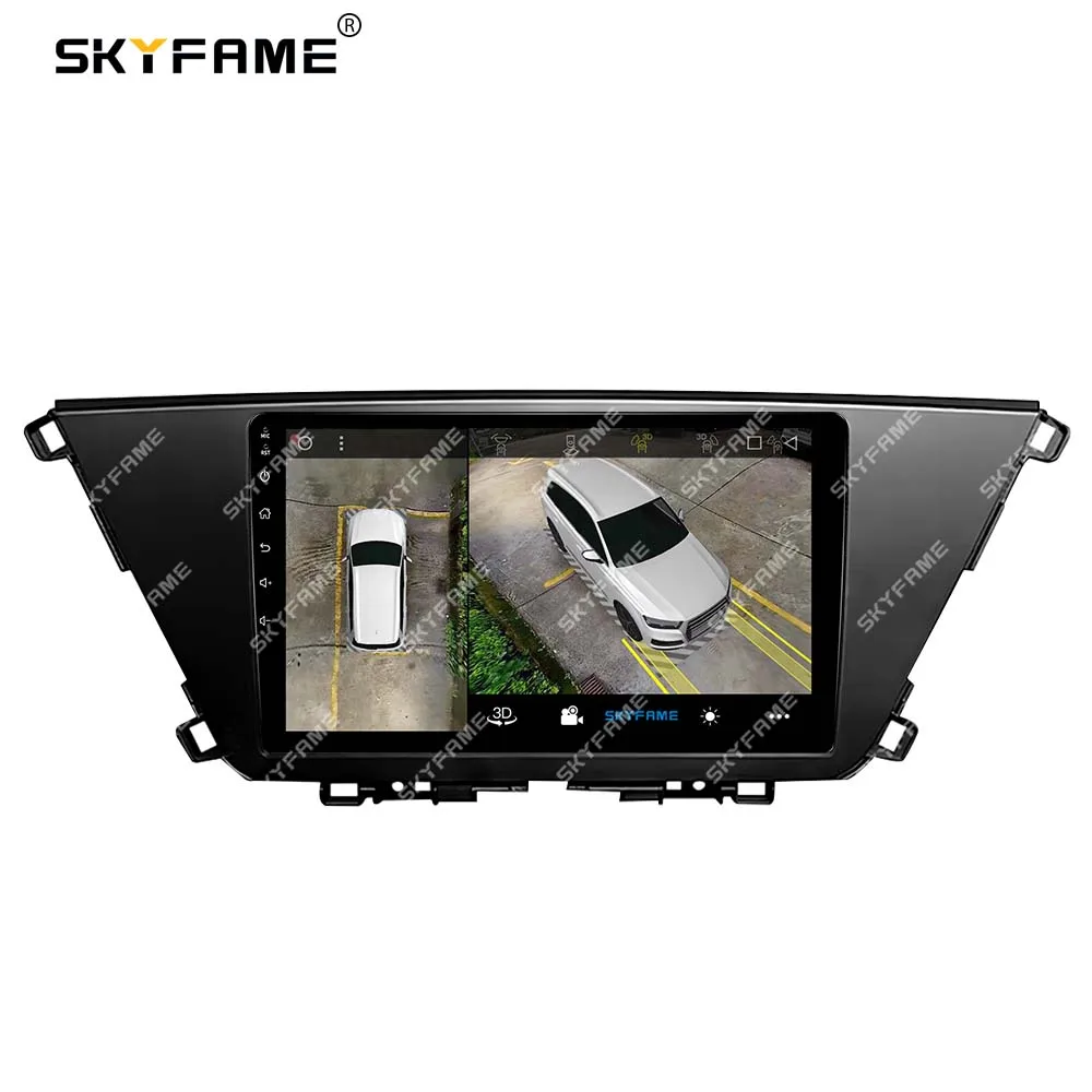 SKYFAME Car Frame Fascia Adapter Android Radio Dash Fitting Panel Kit For Kia Carens