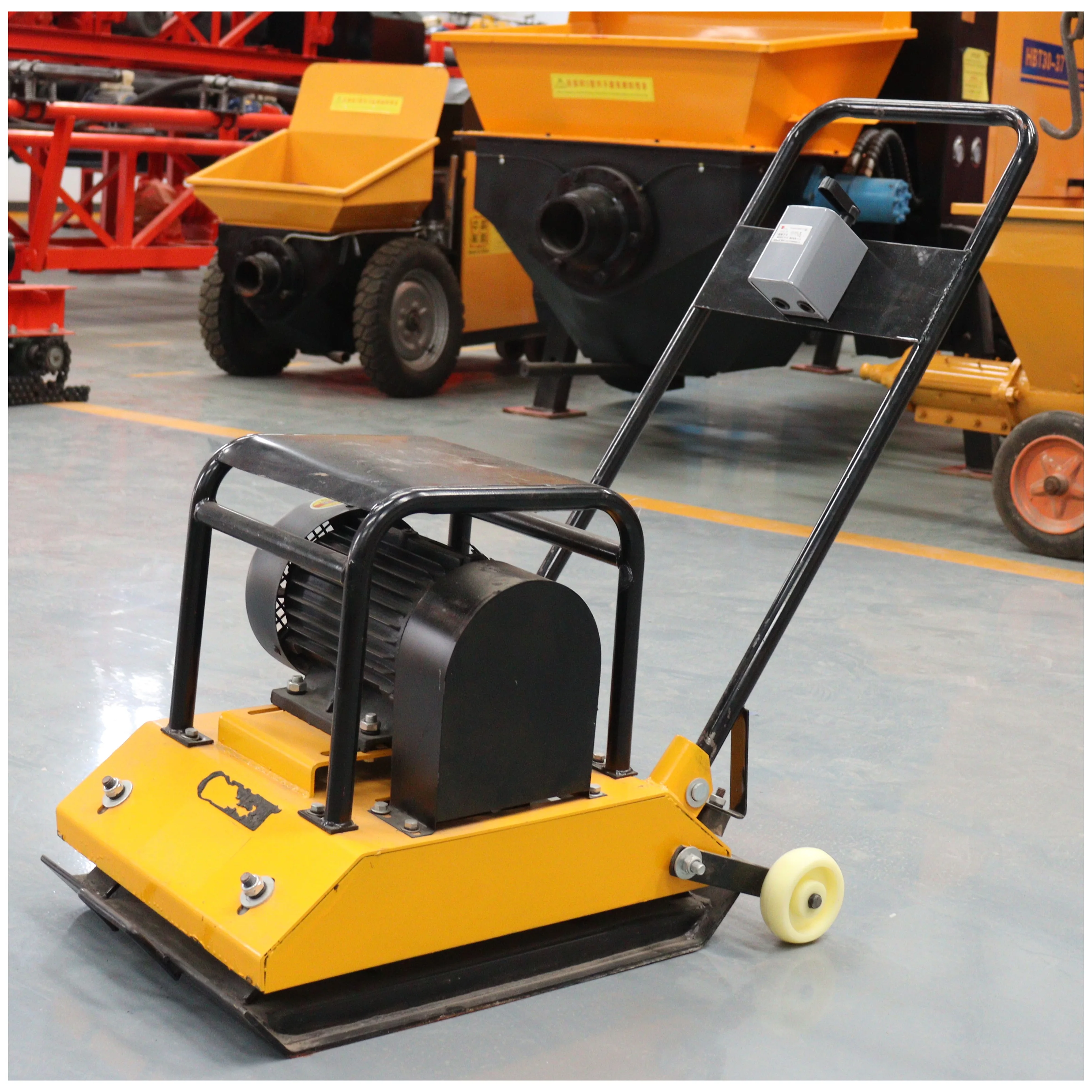 New Design 4KW/6KW/7KW/9KW/11KW Plate Compactor Diesel Vibratory Plate Compactor