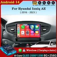 For Hyundai Ioniq AE 2016 2017 2018 2019 2020 2021-2023 Android 14 Carplay Auto Car Radio Multimedia Video Player Stereo GPS DSP