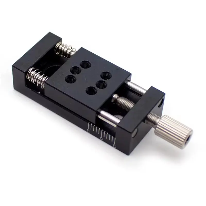 ABRI-Manual Linear Stage Micrometer 10Mm Stroke Fine Adjustment Translation Platform For Scientific Experiment Applications