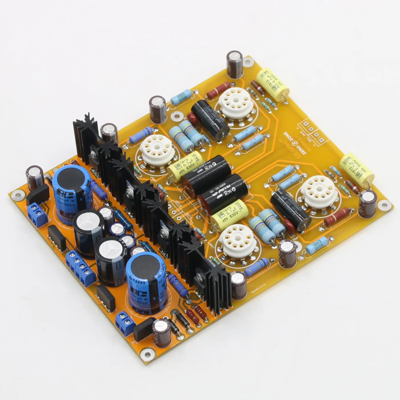 HiFi PRT05A Tube Stereo Preamplifier Board Audio Preamp Kit Base On Conrad-Johnson CL Preamp Circuit