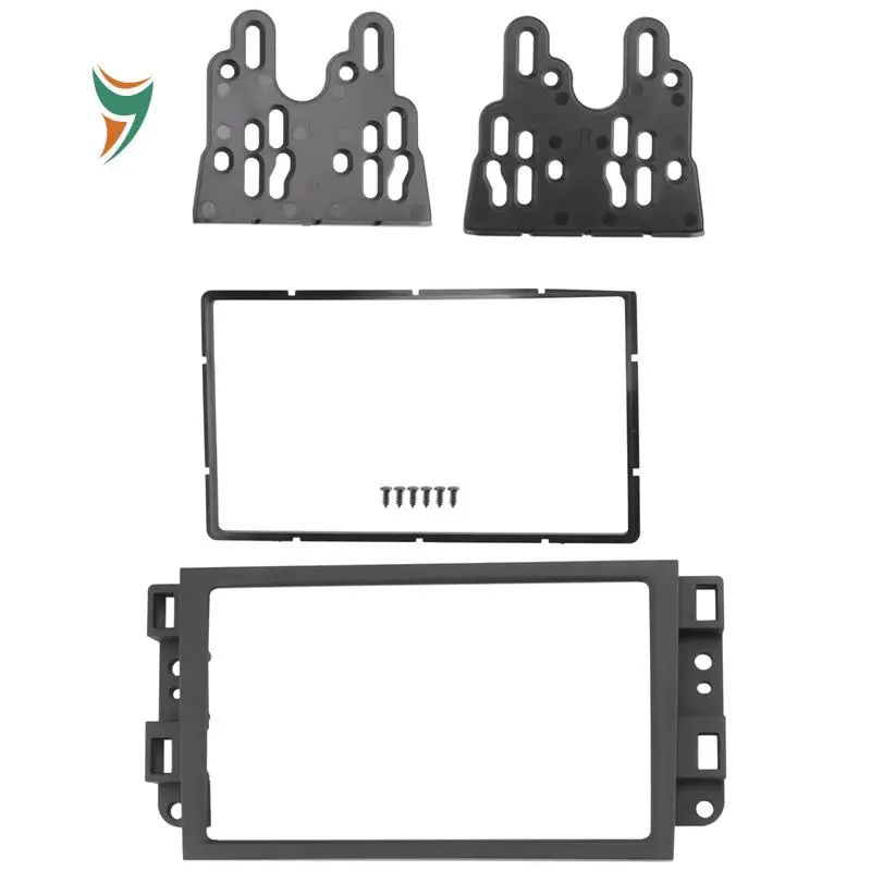Marco de Panel de tablero de Audio CD DVD Fascia de Radio de coche AED9-2Din para Captiva / Lova / Gentra / AVEO