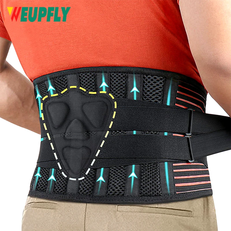 1 Pcs Back support belt for Men Women,Sciatica pain relief,Anterior Pelvic tilt,Waist Support Back Brace for Weight lifting