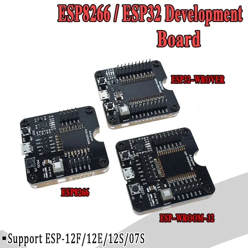 ESP8266 ESP32 ESP-WROOM-32 ESP32-WROVER Development Board Test Burning Fixture Tool Downloader for ESP-12F ESP-07S ESP-12S