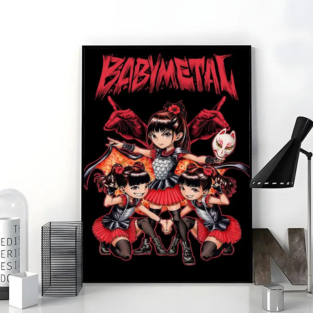 Babymetal Band Poster HD Paper Print Home Living Room Bedroom Entrance Bar Cafe Art Painting Decoration