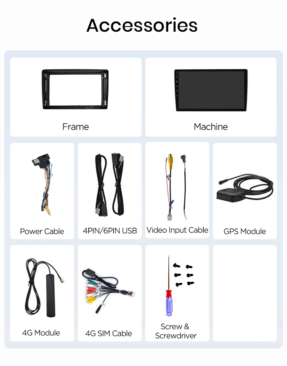 Junsun Wireless CarPlay Android Auto Autoradio für Ford Transit 2009-2019 Auto-Intelligentes System DSP SWC RDS GPS FM BT – Detail 26