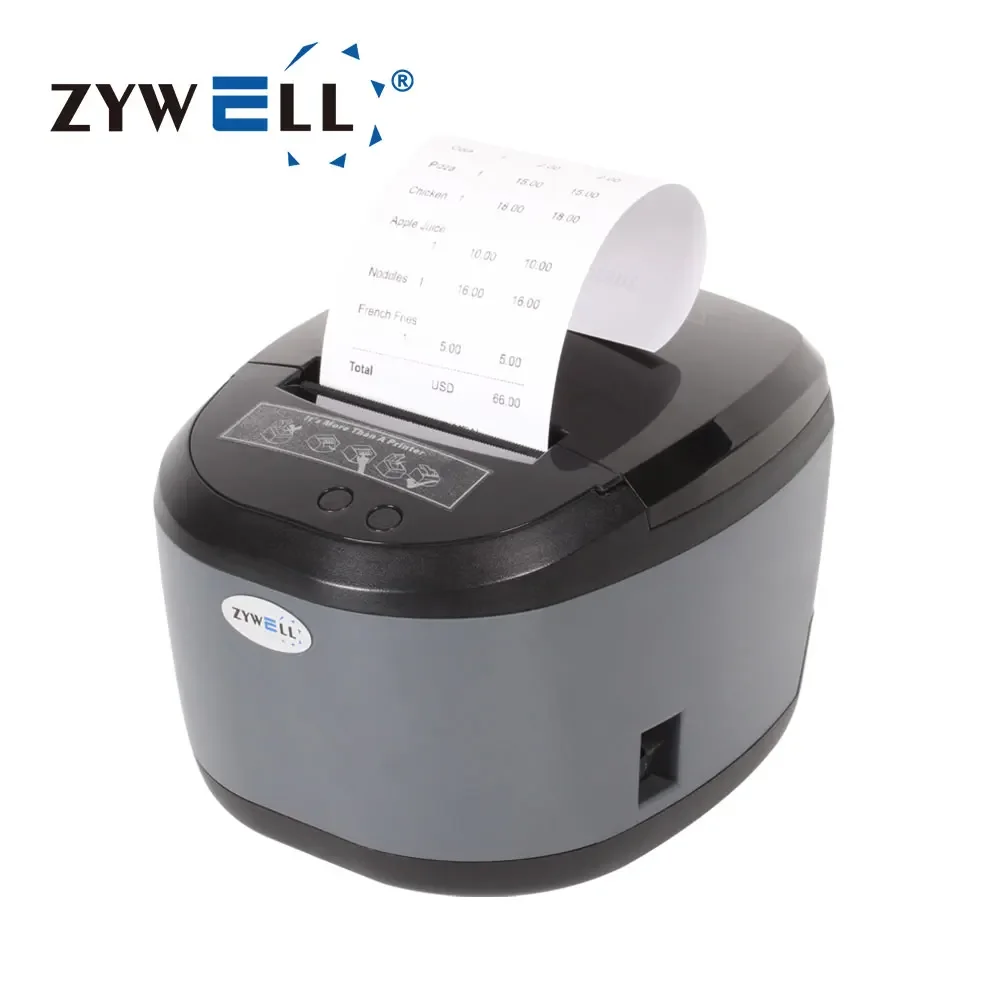 Wall Amount Thermal Receipt Printer Retail Pos System 80 Mm Ink Bill Ticket Printer