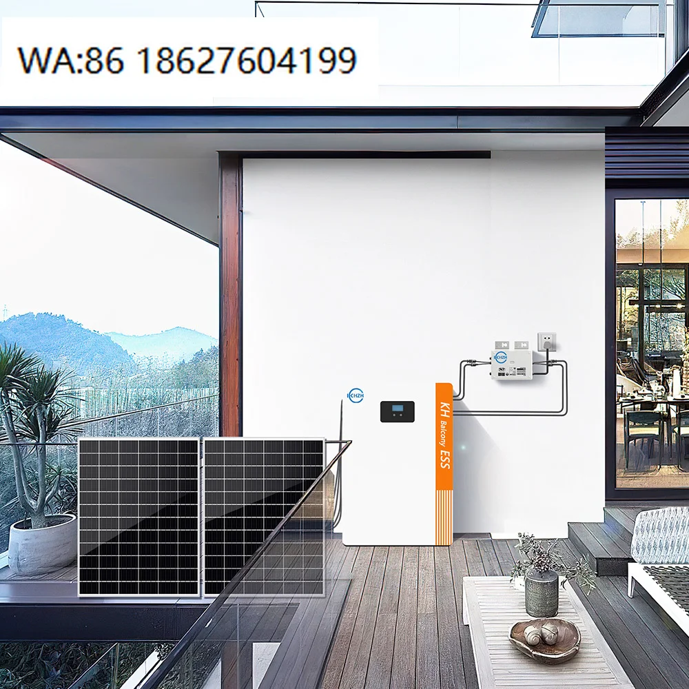 

Hot Sell 300w 600w 800w Balcony Micro Inverter Solar System, Global Certification High Efficiency