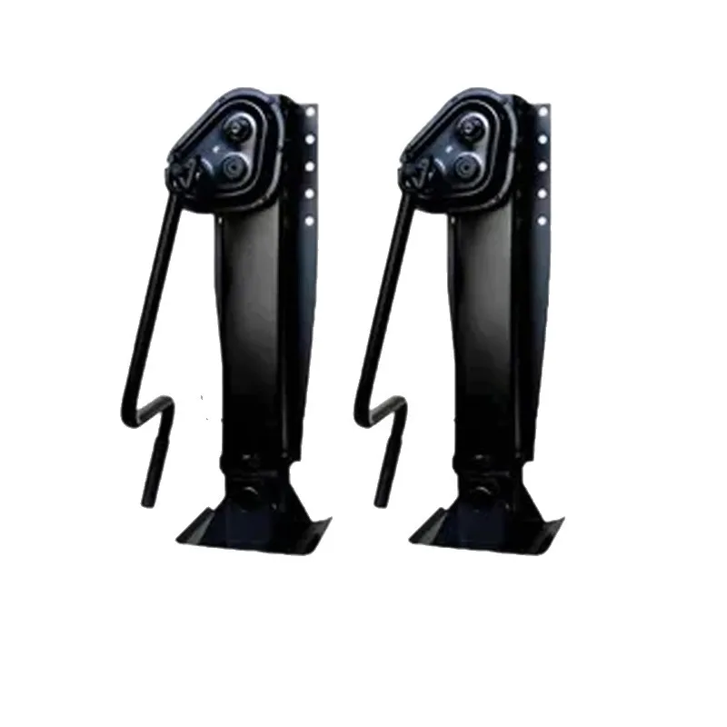 Semi-trailer linkage outriggers, truck heavy truck weighted external horse leg trailer accessories