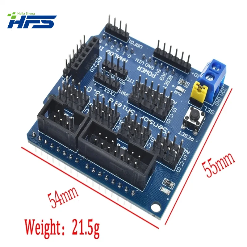 Sensor Escudo Placa de Expansão para Arduino, eletrônicos Building Blocks, Robot Acessórios, V5, V5