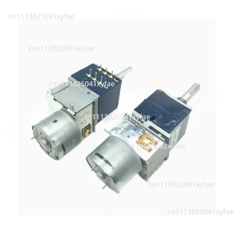 1PCS ALPS RK27 Dual Motor Potentiometer A5K 10K 20K 50K 100K Audio Amplifier Volume Control