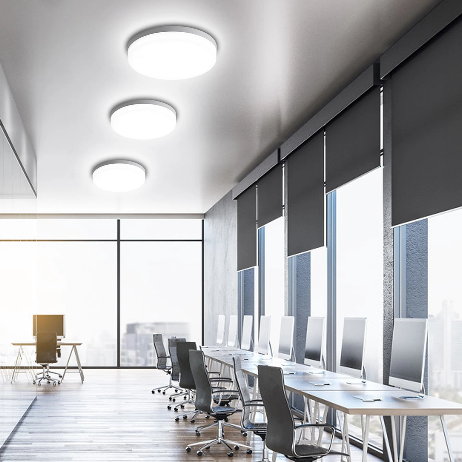 ZK30 Ultra-thin Round LED Ceiling Lamp Bedroom Light Lustre LED Lights For Room Ceiling Light Fixture Modern Home Decoration