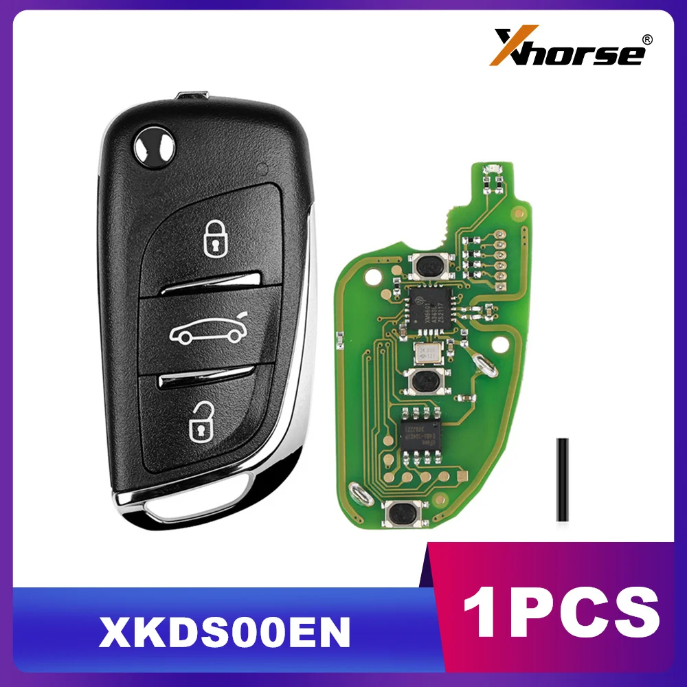 

1PCS Xhorse XKDS00EN for DS Style Wire Remote Key 3 Button