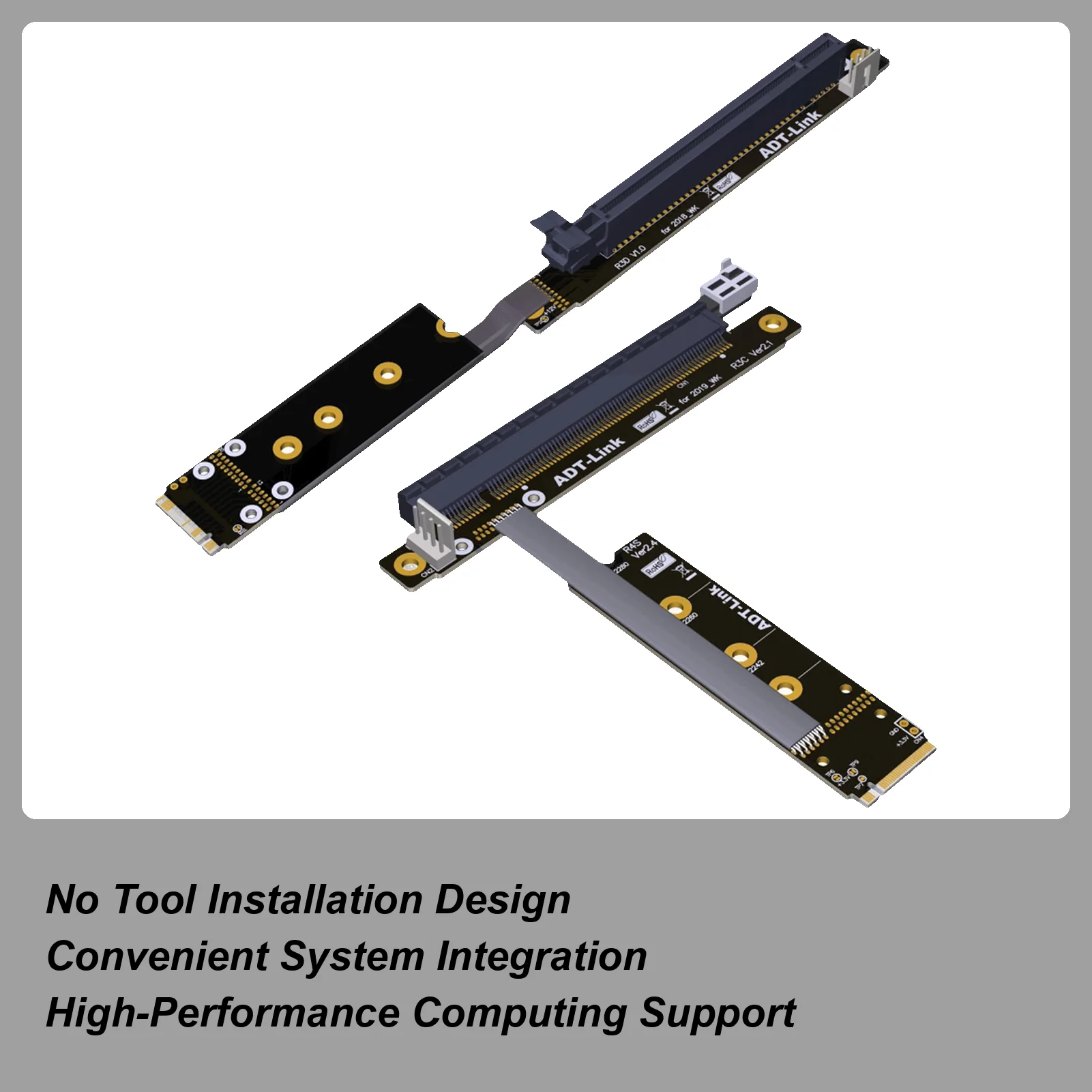 

ADT-Link M.2 to PCI-E 4.0 x16 Extender M.2 to Pci Extension Cable USB PCIe 4.0/3.0x16 Graphics Card Adapter Extension Cable