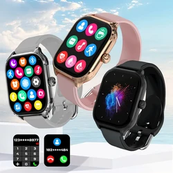 NEW 2.01'' Smartwatch Fitness Tracker Clock Sports Smartband Blood Pressure Monitor Smart Watches for Men Women IOS Android 2026