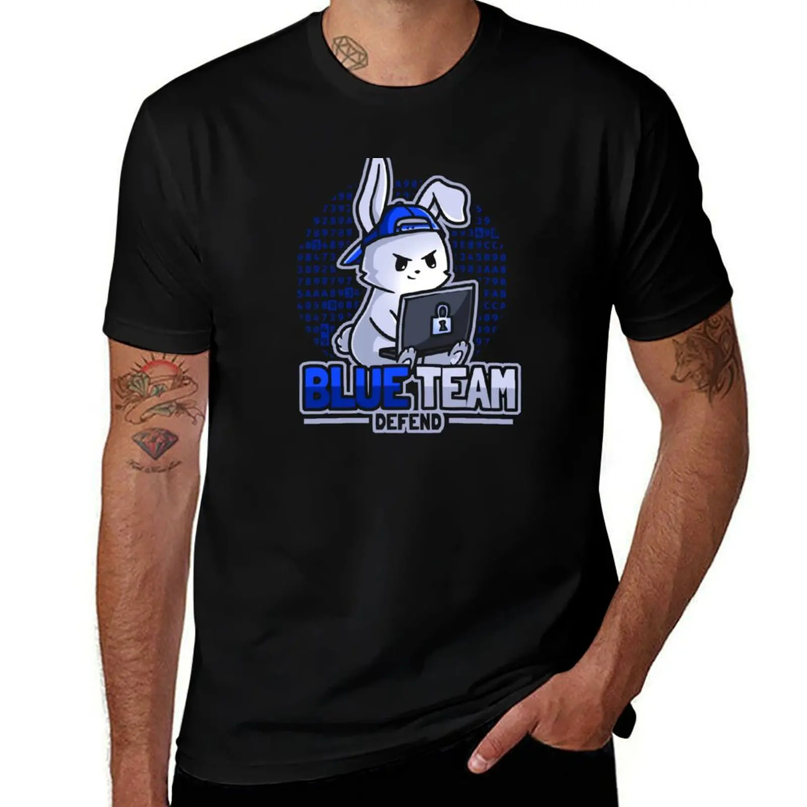 

Blue Team Member Cybersecurity - IT Security T-Shirt t shirts for man graphic vintage man t shirt designer T-shirt