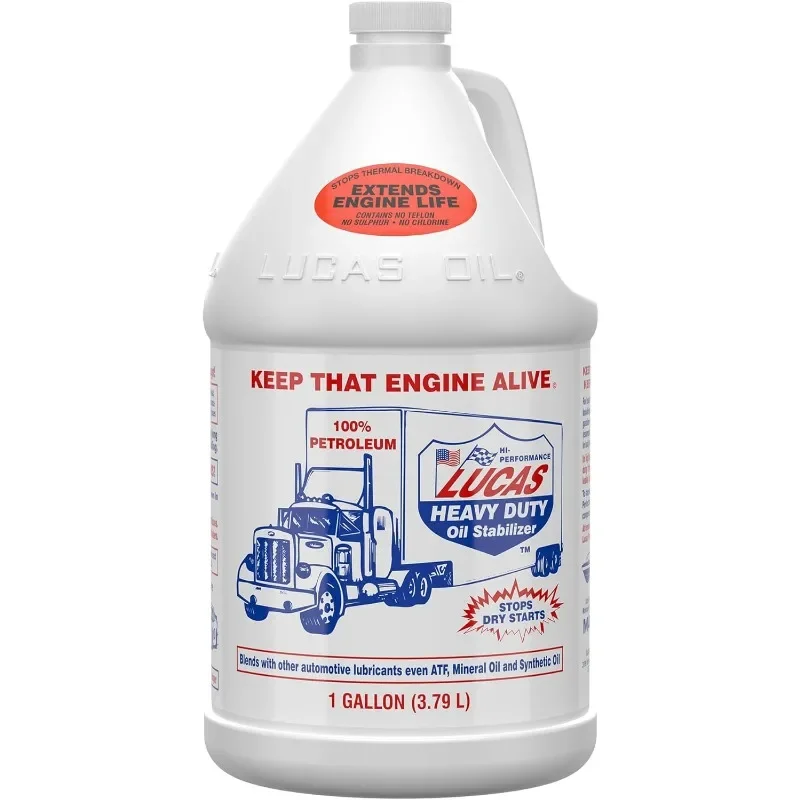 Best seller Lucas Oil 10002 Heavy Duty Oil Stabilizer - 1 Gallon (Pack of 4)