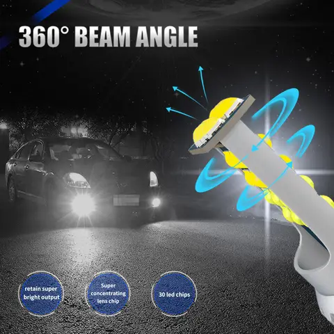 शेवरले एविओ 2019 2020 2021 2022 के लिए 2 पीस एलईडी कार फॉग लैंप एलईडी फ्रंट फॉग लाइट बल्ब कैनबस 8 best sales एवियो 2020 - №8