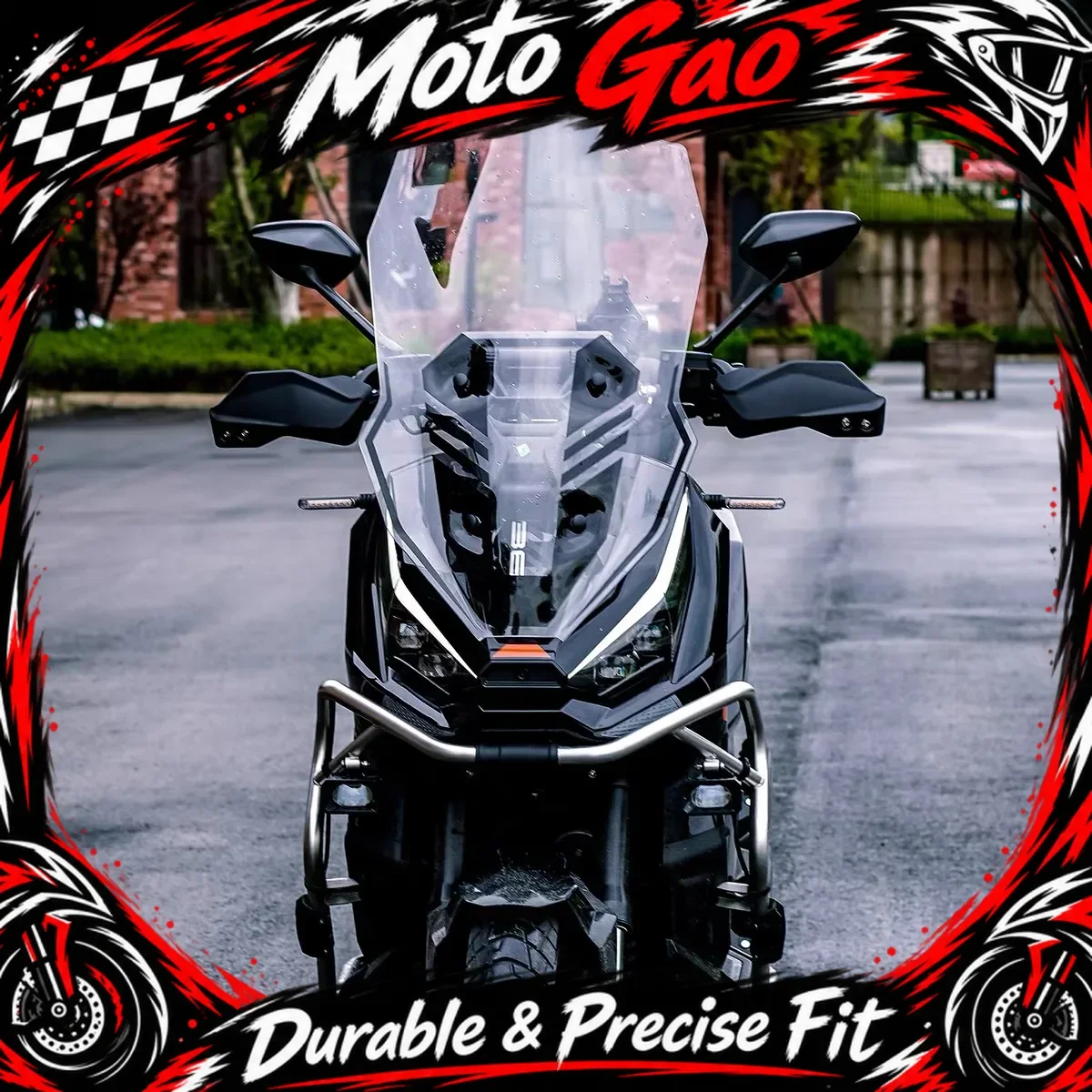【Precise Fit】FOR ZONTES 368G Windshield Modification, Heightening, and Widening Accessories - Front Windshield Chest Protector