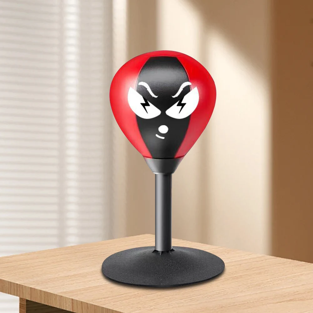 كيس اللكم المكتبي كرة اللكم مع كوب الشفط مكتب الملاكمة لكمة الكرة الإجهاد الإغاثة الملاكمة كرة منعكس للمنزل مكتب