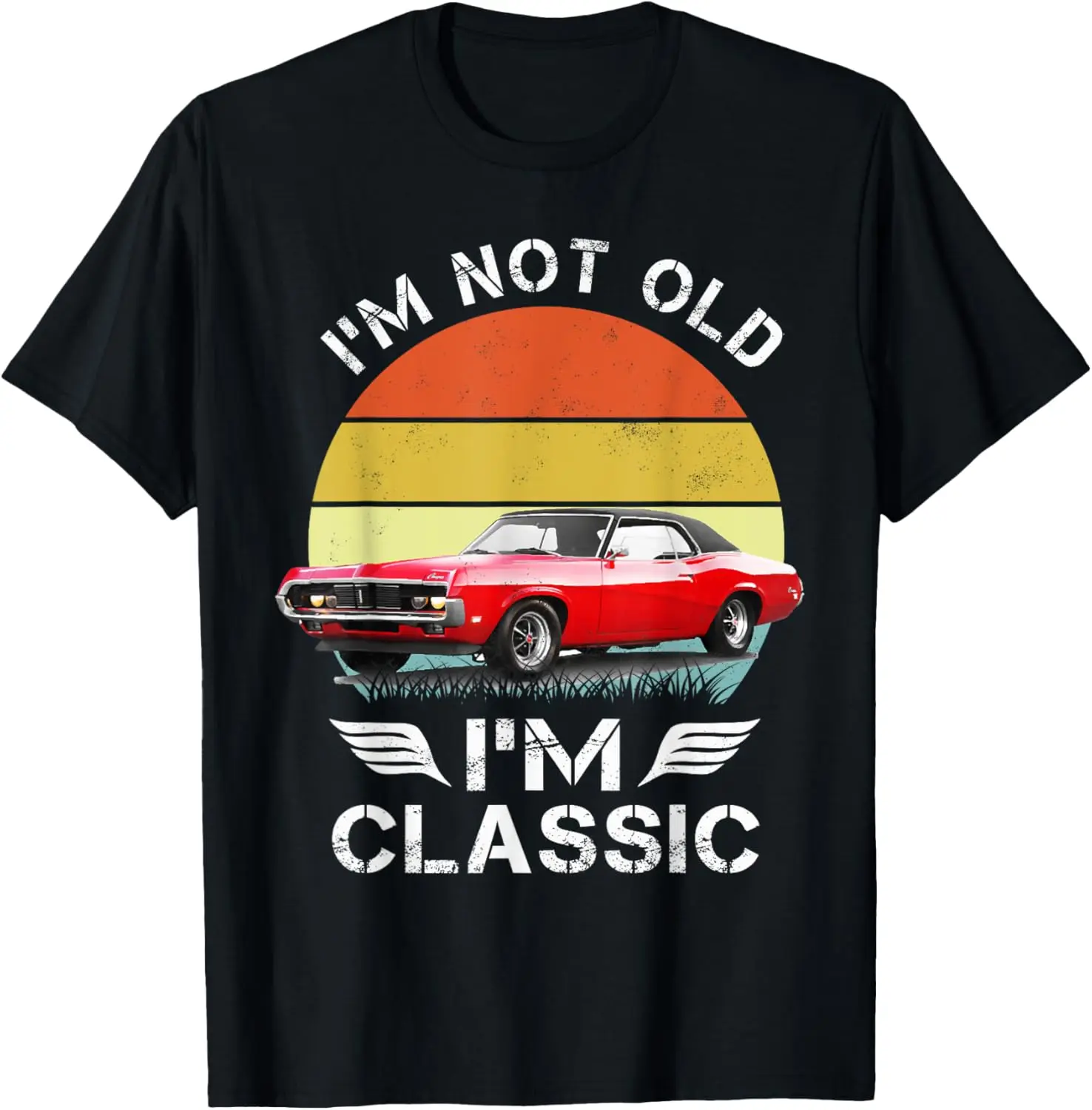 1969 69 Mercury classic Cougar Vinatge cars T-Shirt