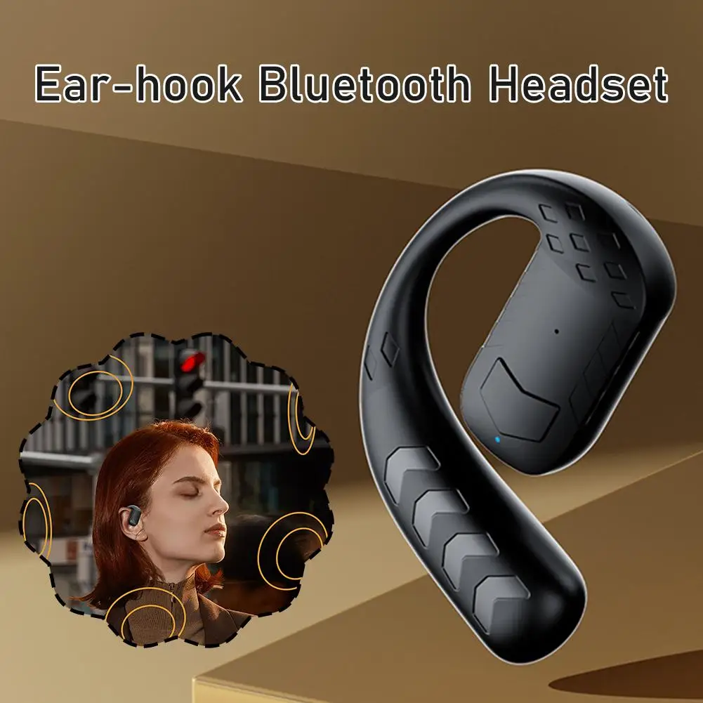 Wireless HiFi Stereo Over Mic Earphones Rotated Freely Product Sports Worn Earphones Popular Digital Bluetooth Display N2X5