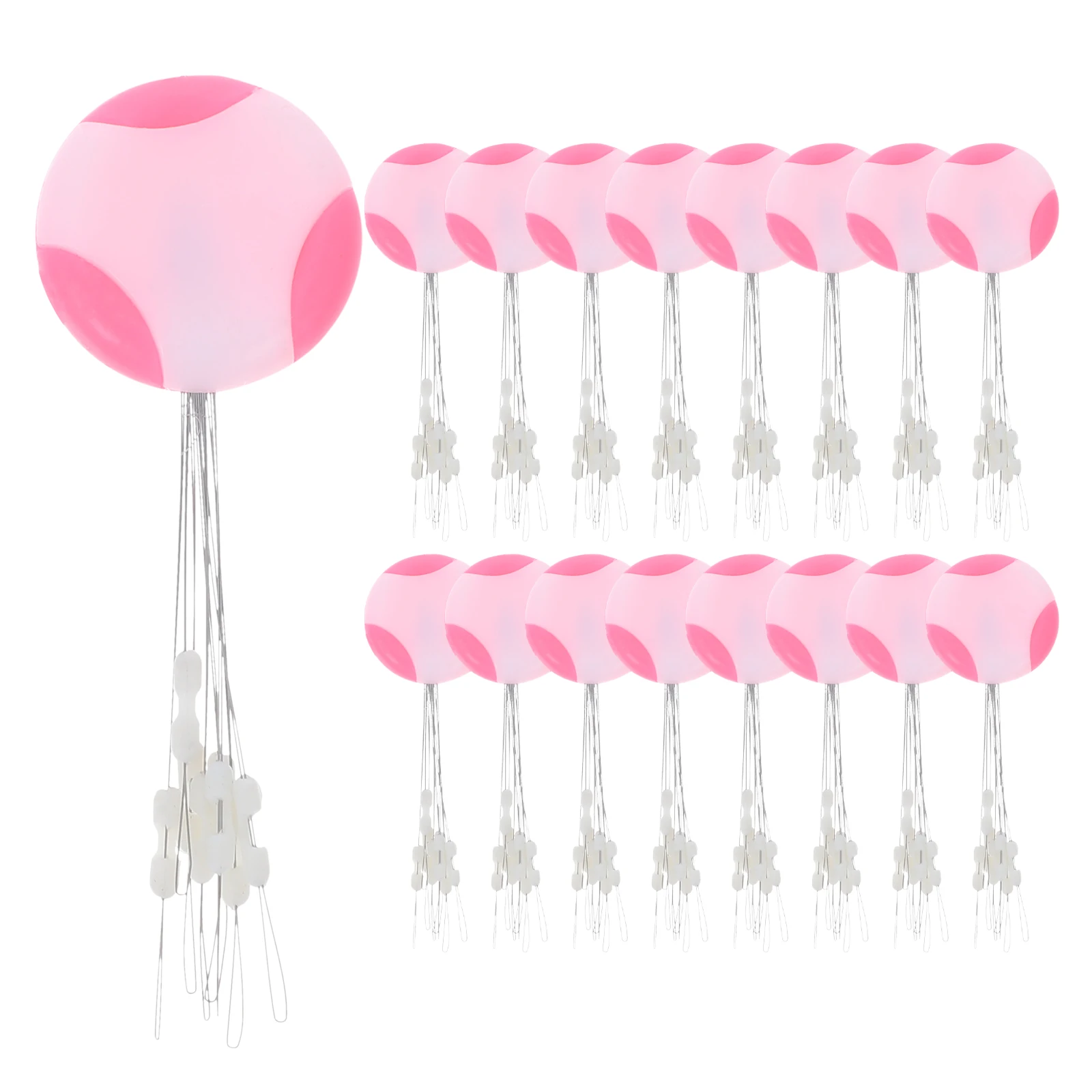 

20pcs Anti Wrapped Silicone Horoscope Ring Soft Silica Gel Buoy Line Stop Sea Fishing Tool Nightlight Buoy Wear Resistant Beads