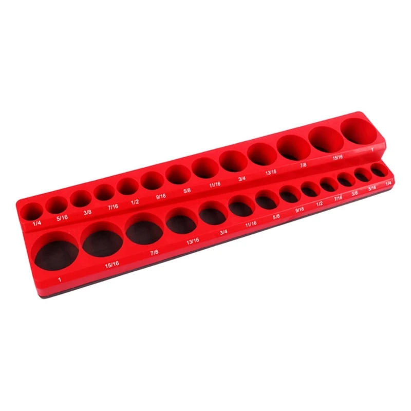 Screwdriver Drill Bit Holder Tray Storage 1 4 3/8'' Bit Dropship