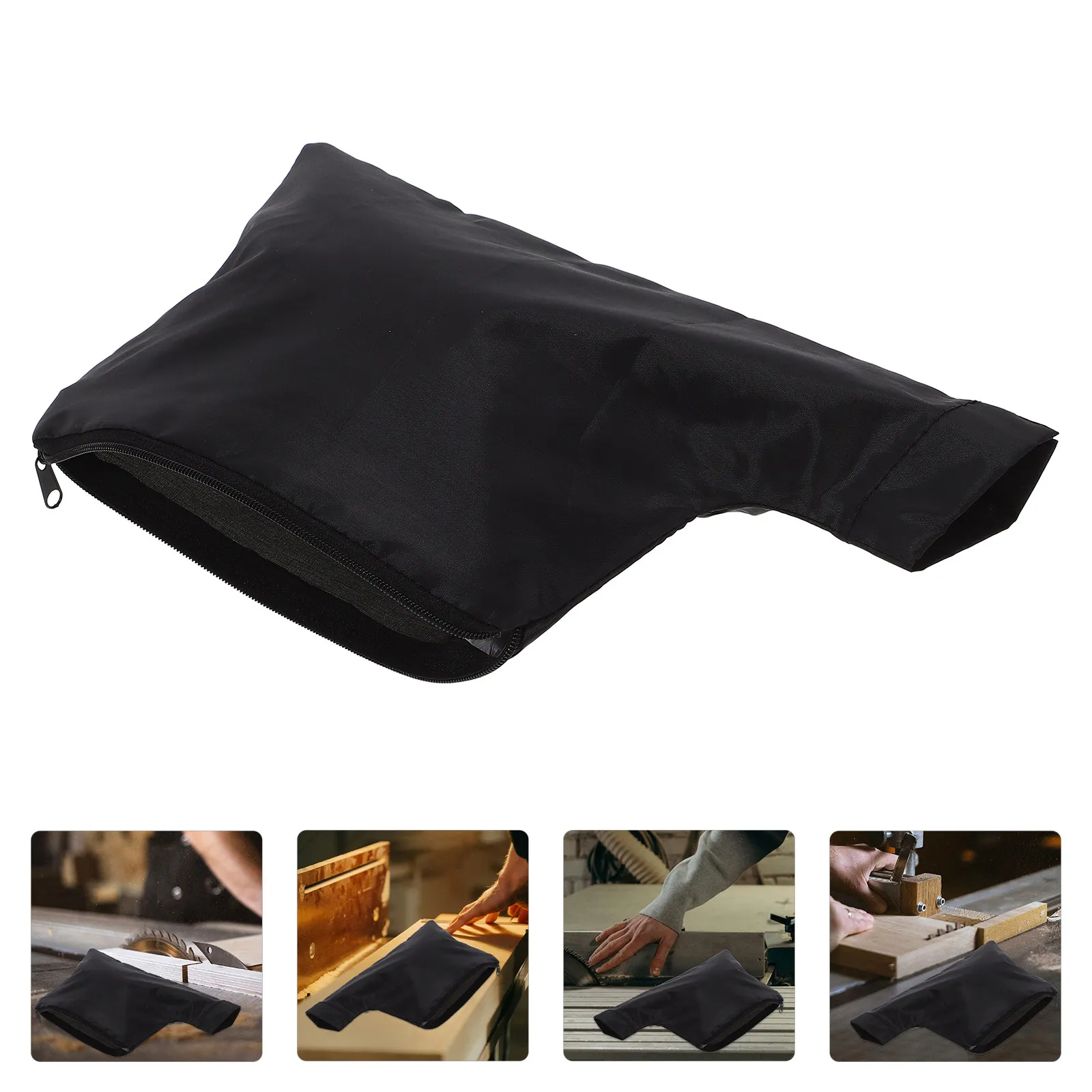 Heavy-Duty Nylon Dust Collection Bag for Miter Saw, Edge Planer, Belt Sander – Large Capacity & Easy Install