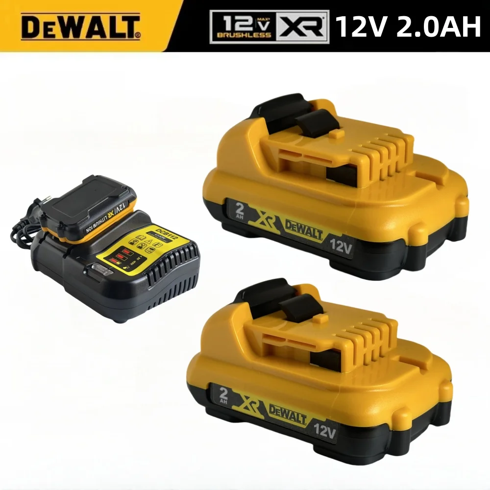 12V 2000mAH Dewalt DCB120 Lithium-ion Batteries,DCB123 DCB125 DCD710 Power Tools Battery