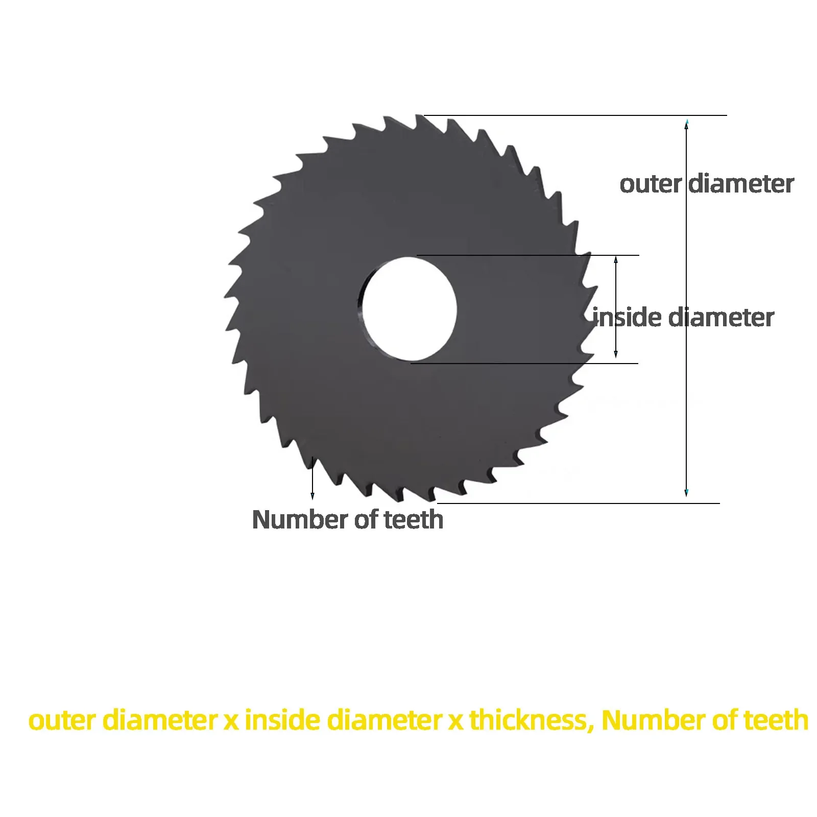 110-200mm 5pcs HSS Mini Circular Saw Blade Nitride Coated Disc High Speed Steel Milling Cutter Copper Aluminum Wood