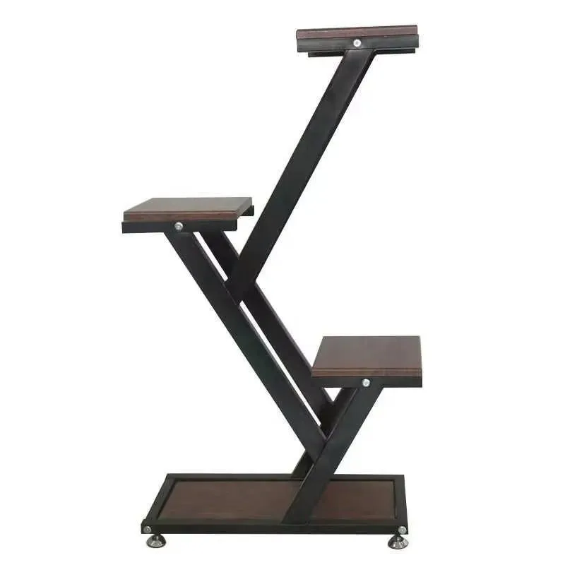 5th Floor Balcony Flower Stand Indoor Multi Functional Household Storage Iron Rack