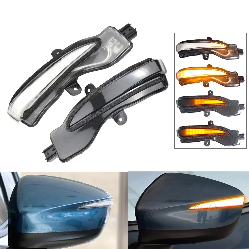 

2pcs For Mazda CX-3 CX3 CX-4 CX4 CX-5 CX5 KE 2016 Dynamic Turn Signal LED Rearview Mirror Indicator Blinker Repeater Light